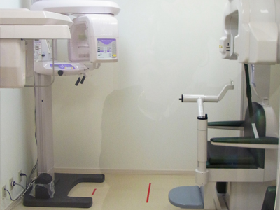 歯科用CTなど医療設備を完備